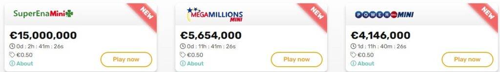 Lotto247 Mini lotteries Play Mini Lotteries Lotto247